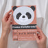 Personalized Panda Birthday Party Invitation